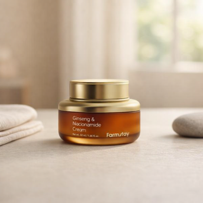 Revitalizing | Ginseng & Niacinamide Cream by Farmstay – 1.85 fl oz