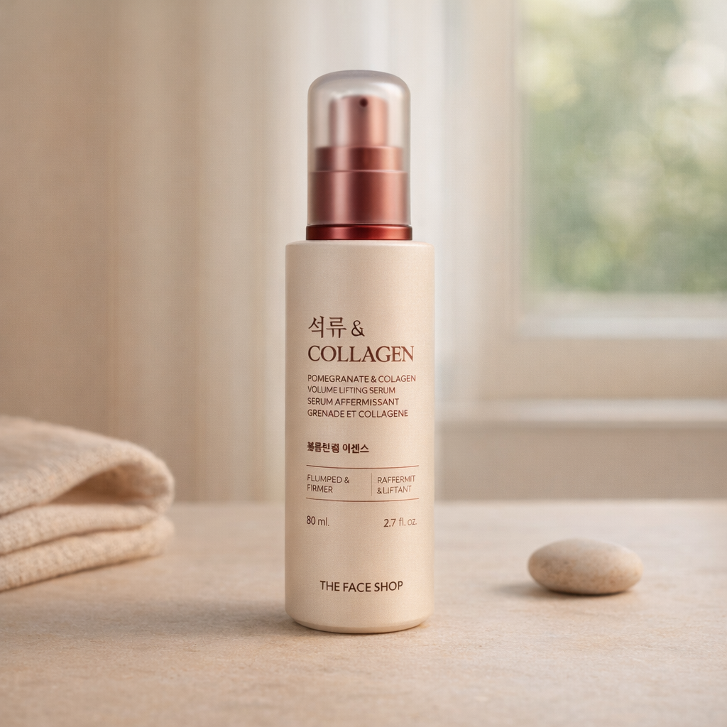 Firming & Lifting | Pomegranate & Collagen Serum by THEFACESHOP – 2.7 fl oz