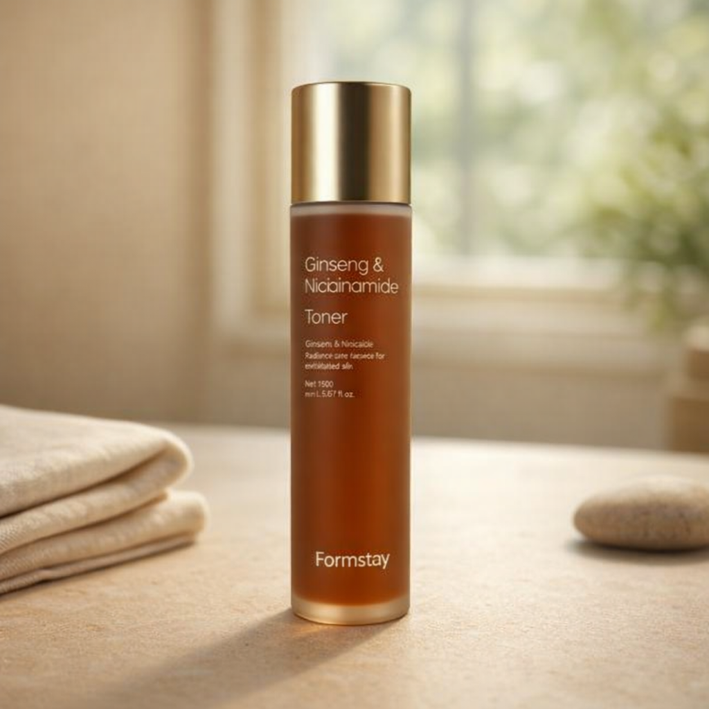 Brightening | Ginseng & Niacinamide Toner by Farmstay – 5.07 fl oz