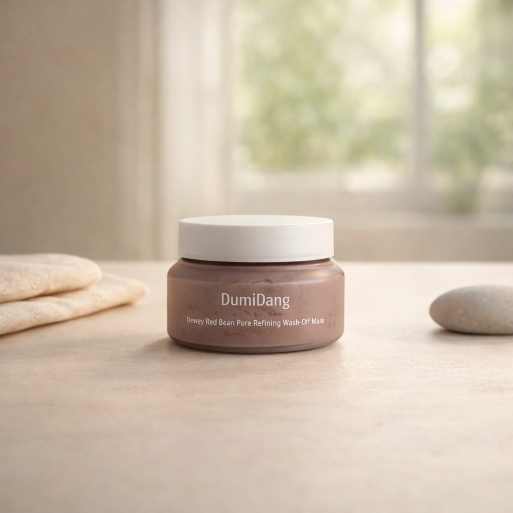 Pore Refining | Ginseng Red Bean Wash Off Mask by DumiDang – 4.9 fl oz