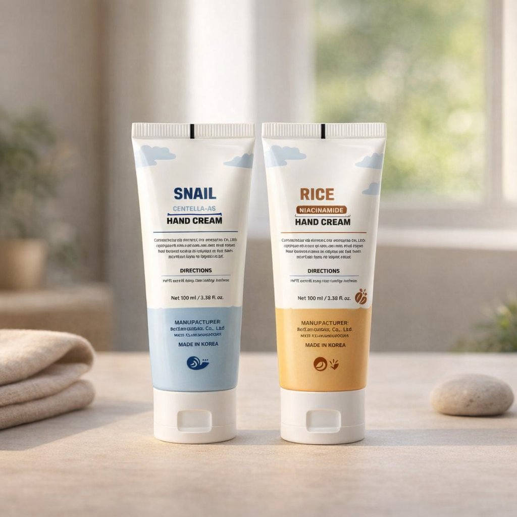 Brightening | Rice & Snail Hand Cream Duo by Bonnyhill – 3.52 fl oz