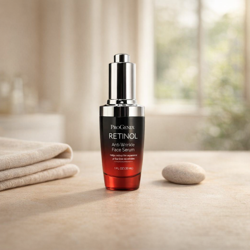 Anti-Wrinkle | Retinol Face Serum by PROGÉNIX – 1.0 fl oz