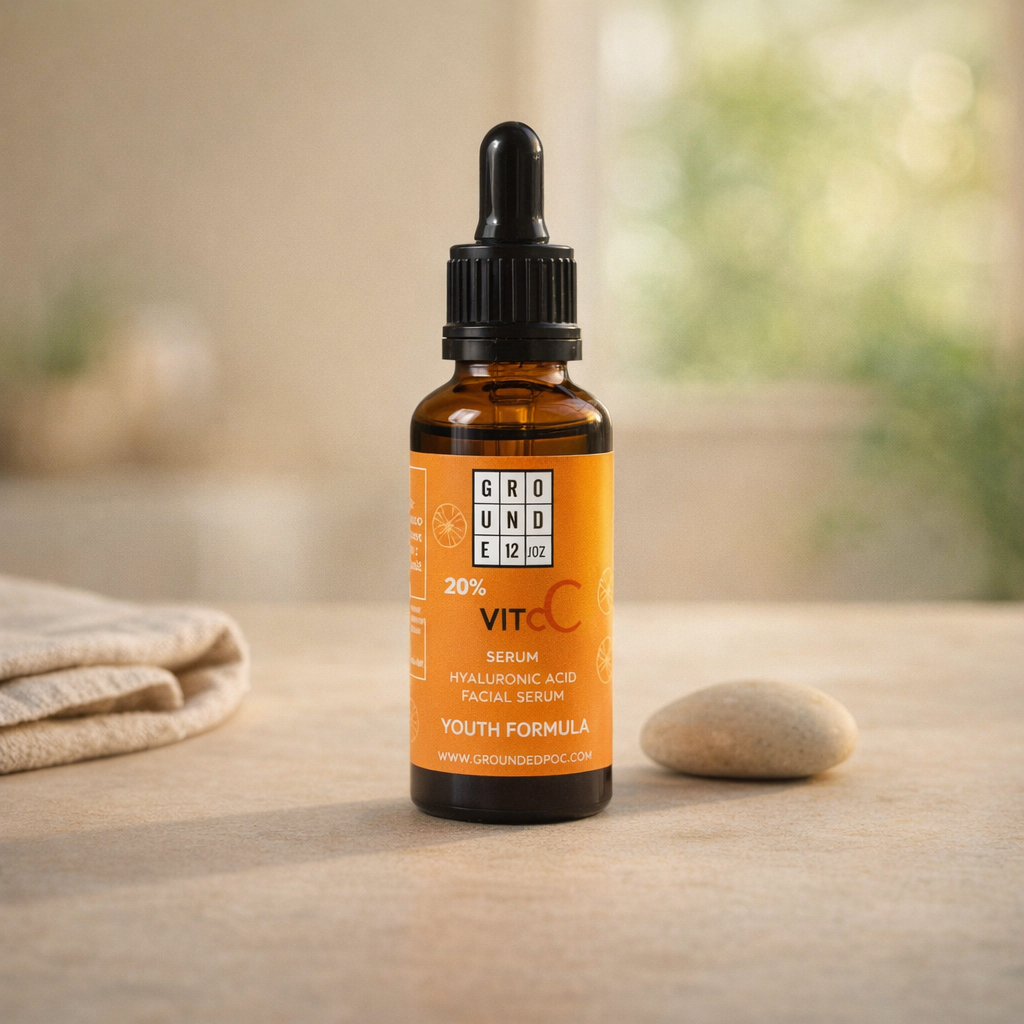 Anti-Aging | Vitamin C Serum by GROUNDED – 1.7 fl oz