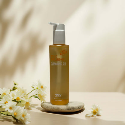 Brighten & Hydrate | Vita C Hyaluronic Cleansing Oil by Dearboo – 6.8 fl oz