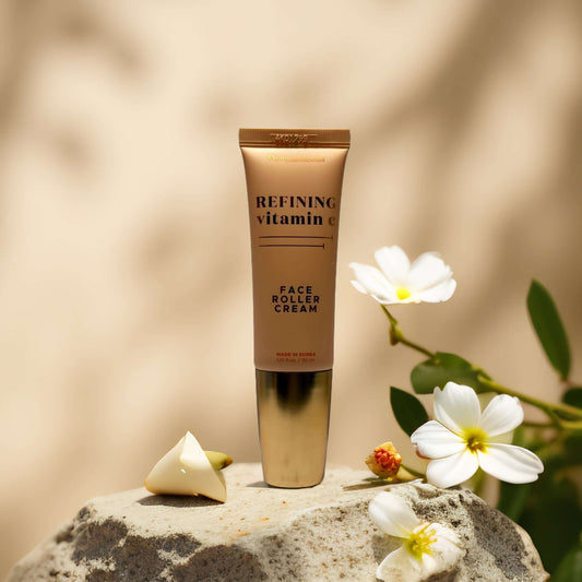 Brightening Boost | Vitamin C Face Roller Cream by Dermabloom – 1.0 fl oz